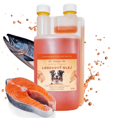 Fitmin Dog Olej z łososia 1 L